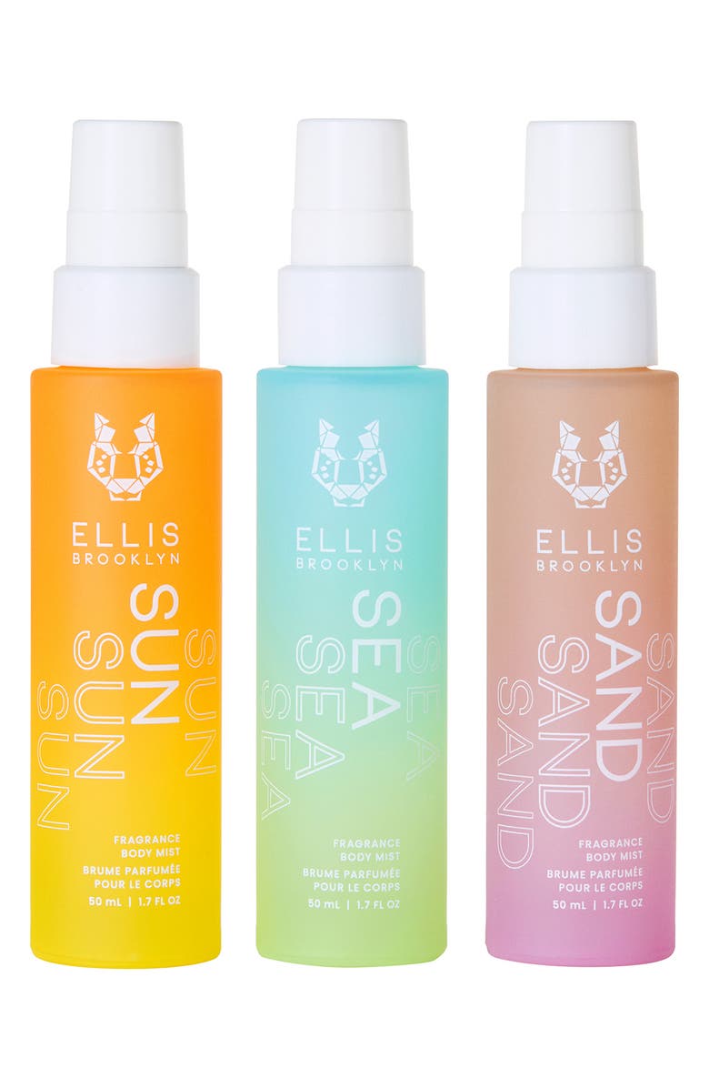 Ellis Brooklyn Beach Read Body Mist Trio (Limited Edition) $105 Value, Main, color,