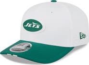 New Era Men's New Era White/Green New York Jets 2025 NFL Training Camp 9SEVENTY Adjustable Hat