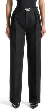 Manière De Voir Julie Tailored Twin Pleat Trousers
