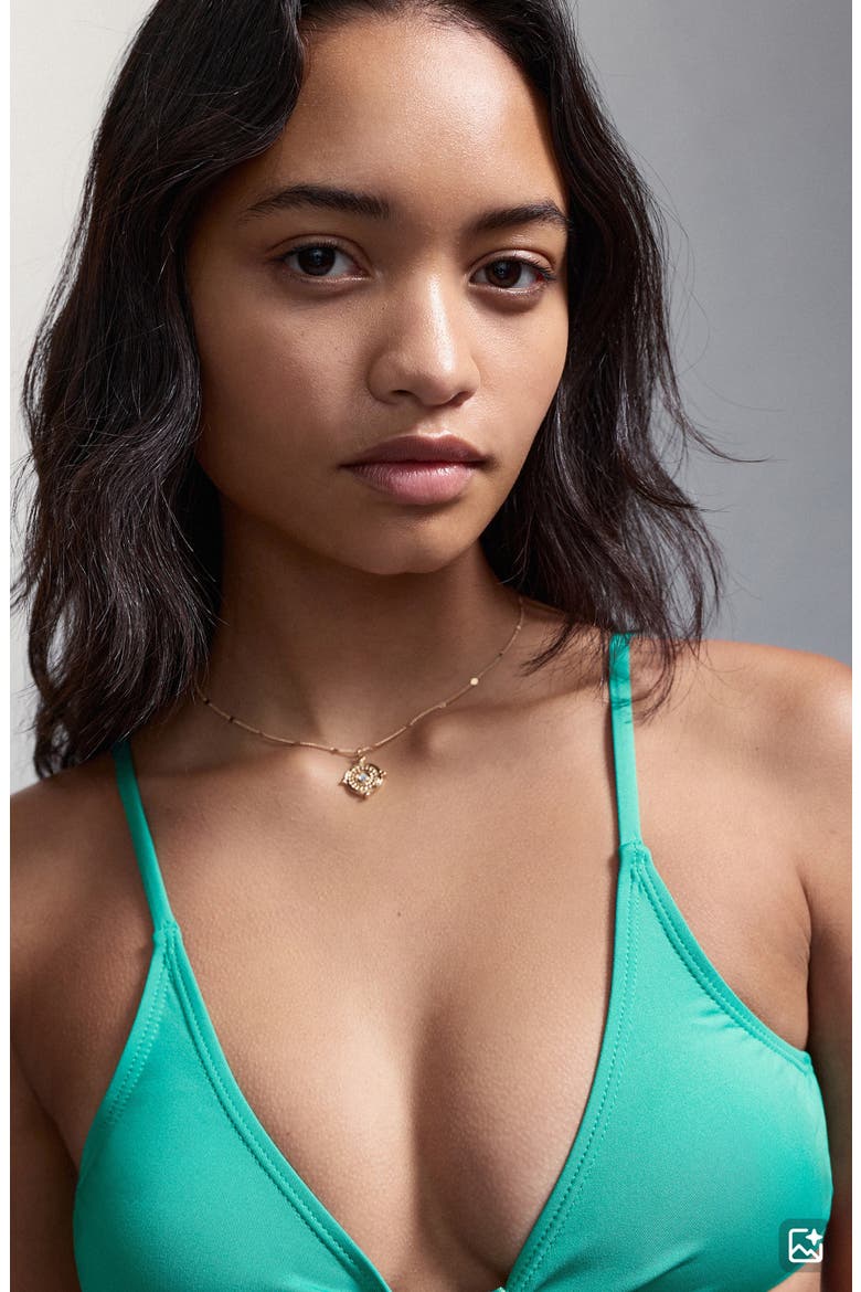 Textured One-Piece Swimsuit, Alternate, color, TURQUOISE