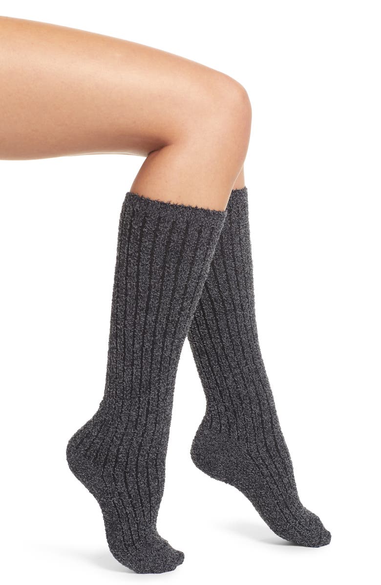 Barefoot Dreams<sup>®</sup> CozyChic<sup>™</sup> Rib Knee High Socks, Main, color, 