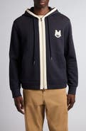 Moncler Cotton Zip-Up Hoodie