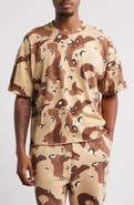 Elwood Core Oversize Crop Cotton T-Shirt