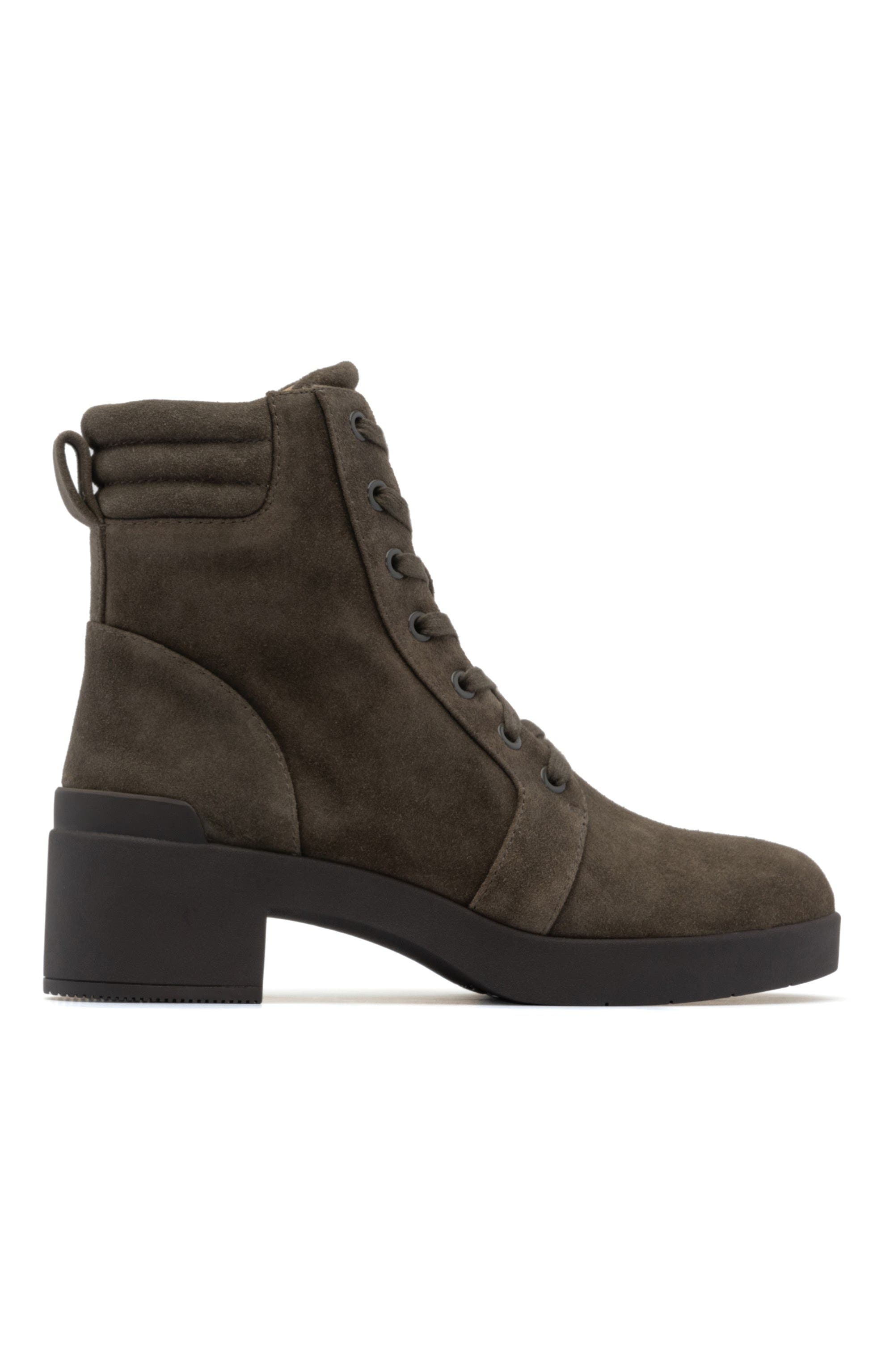 Capital Lace Boot, Alternate, color, Olive - Regular