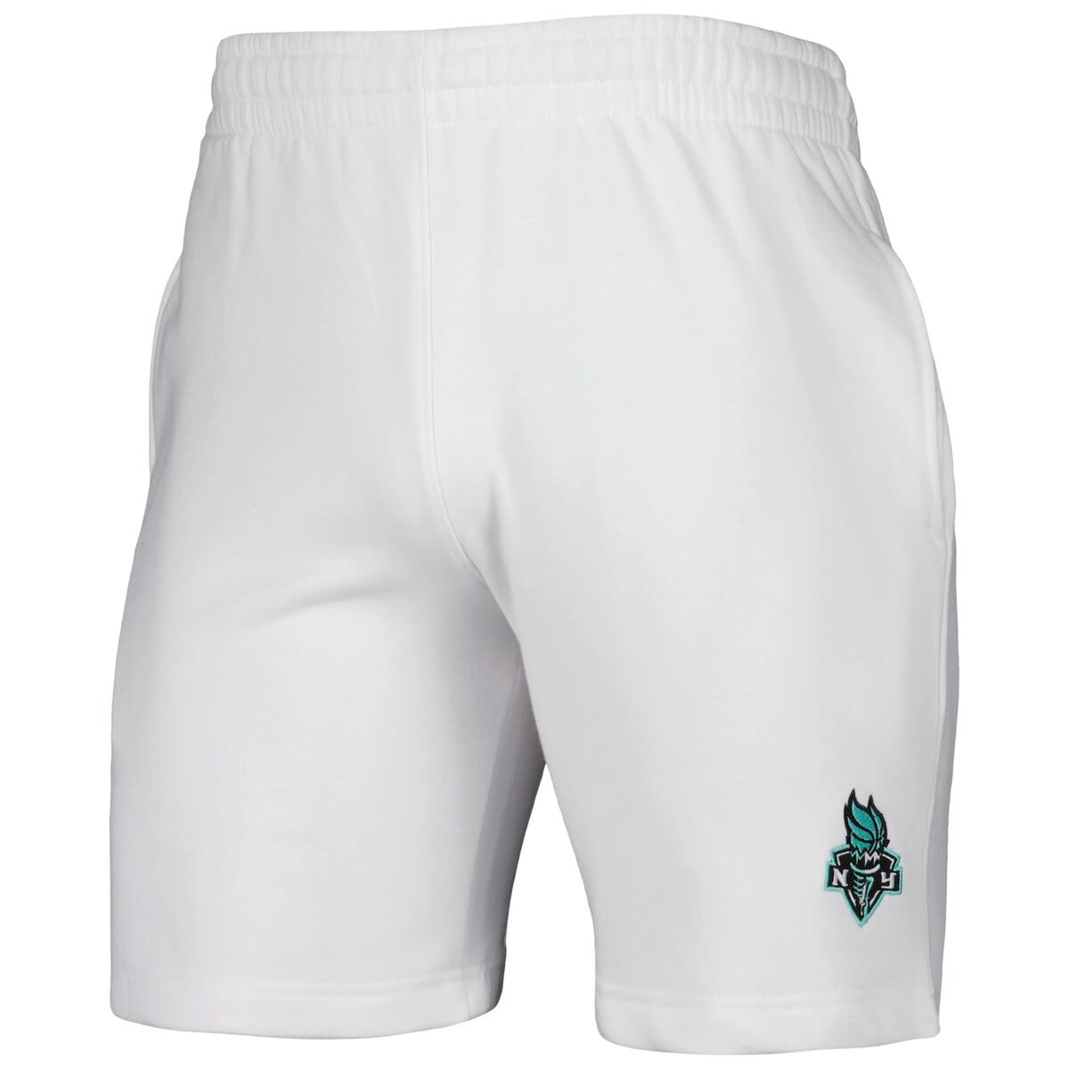 White New York Liberty Core Solid Shorts - image 2