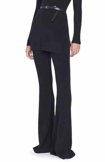 FRAME Rib Cashmere Blend Flare Pants
