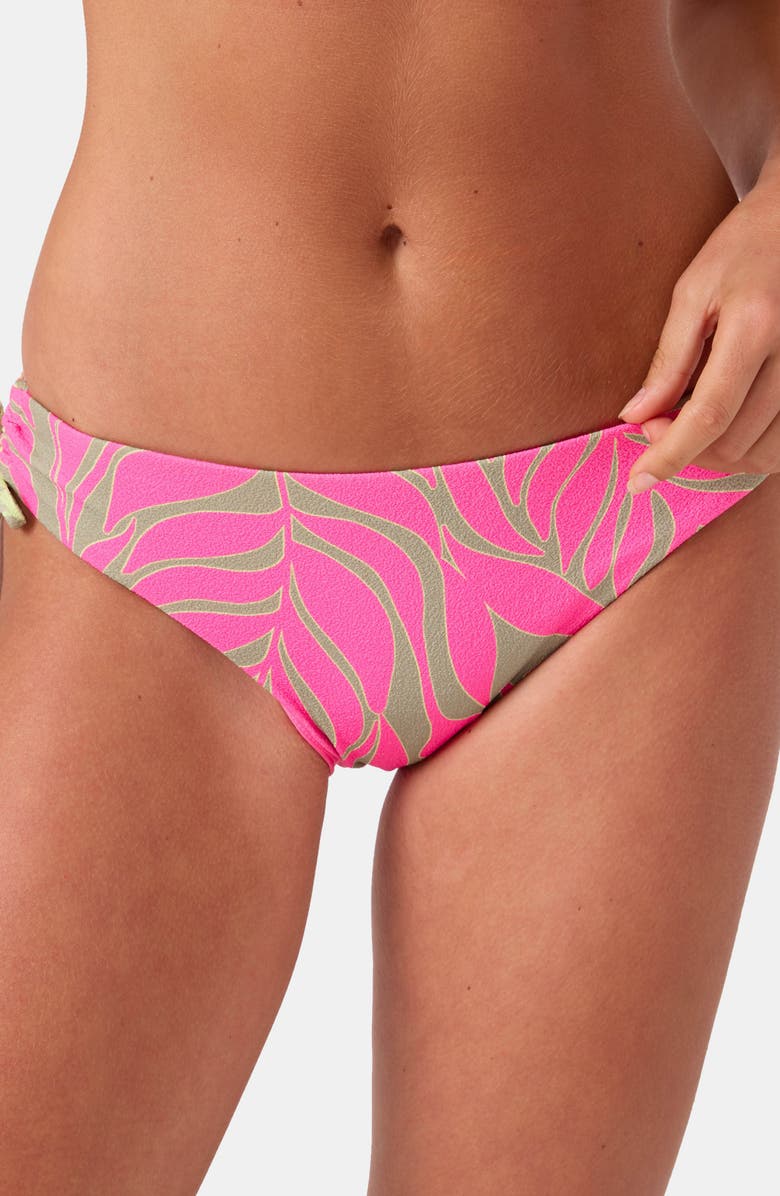Roxy Stay Wild Hipster Bikini Bottoms, Alternate, color, Pink Combo
