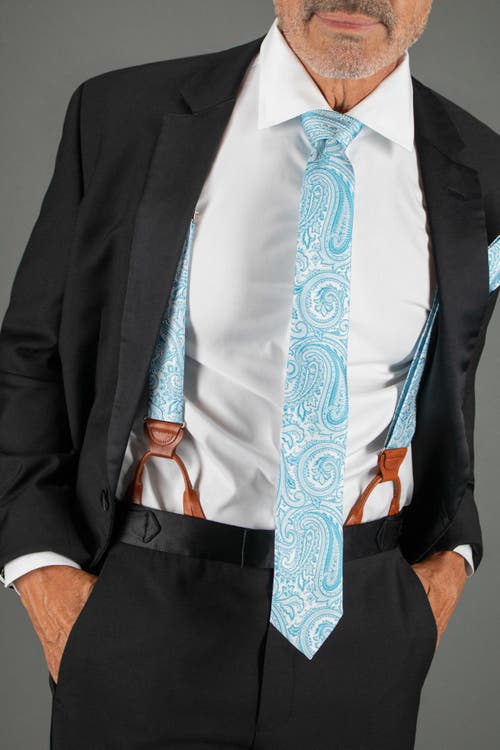 Trafalgar Sobee Paisley Silk Pocket Square