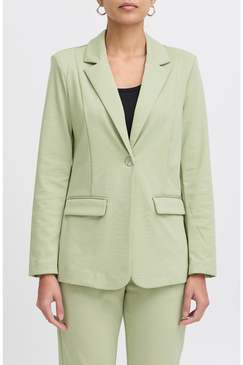 Kate Long Blazer, Main, color, TEA GREEN