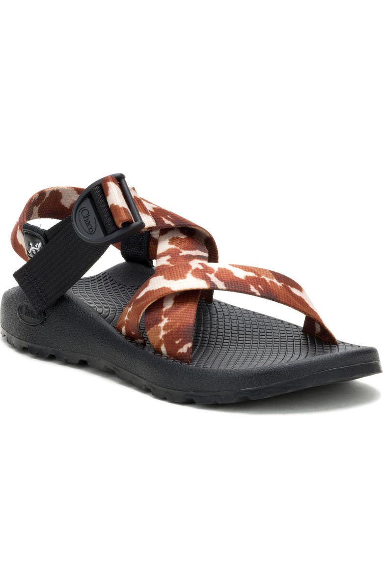 Chaco Mega Z Classic Sandal, Main, color, Cow Print