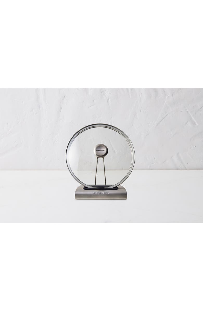 Le Creuset Stainless Steel Lid Holder, Alternate, color, Silver