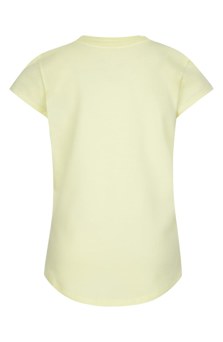 Nike Kids' Love Icon Stack T-Shirt, Alternate, color, Citron Tint