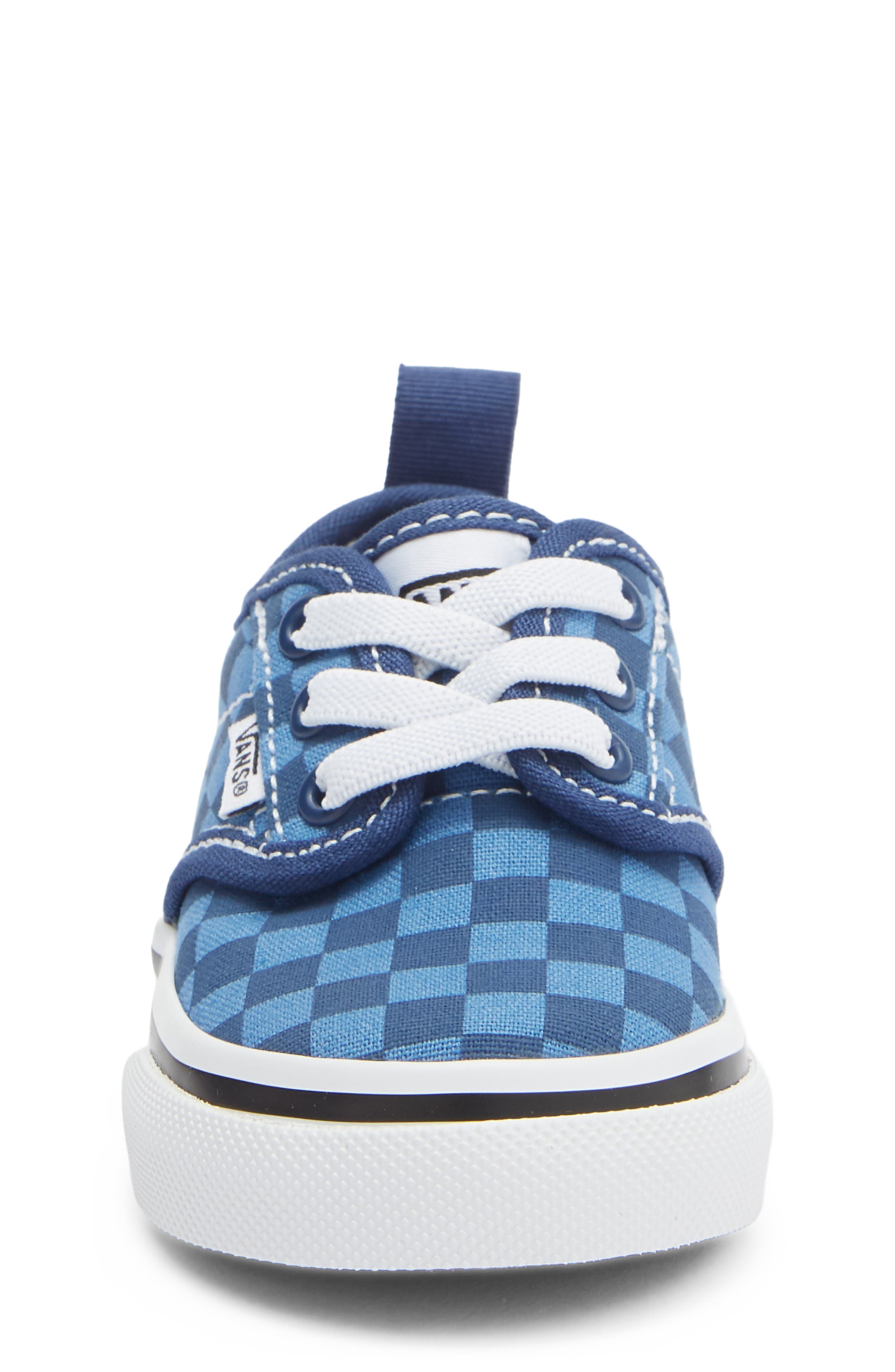 Vans Kids' Atwood Slip-On Sneaker, Alternate, color, Tonal Check True Blue