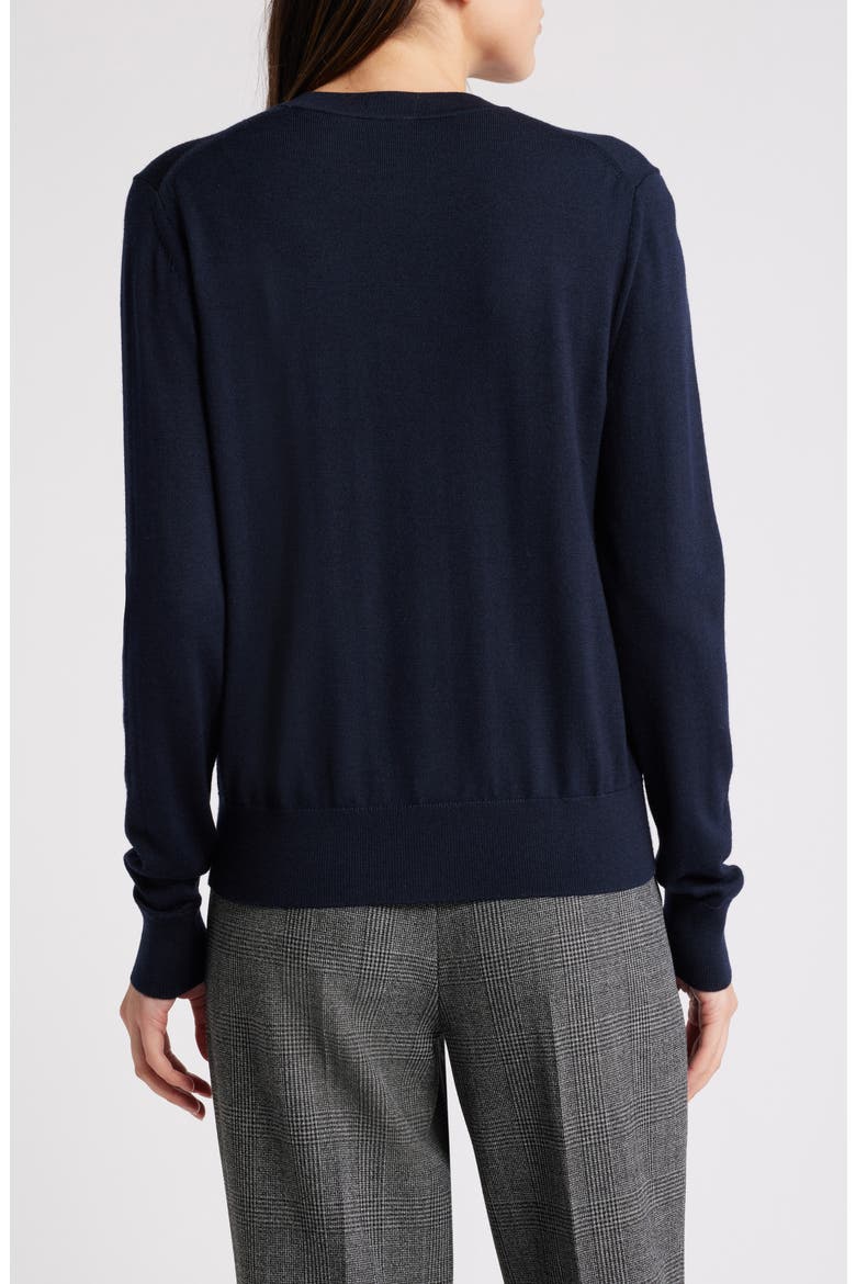 Fadenasi Wool Cardigan Sweater, Alternate, color, SKY CAPTAIN