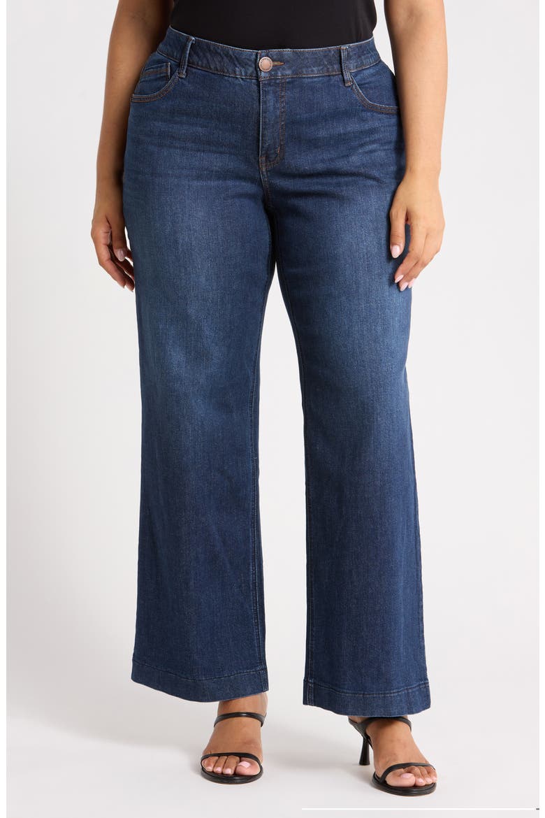 Sam High Waist Wide Leg Jeans, Main, color, INDIGO