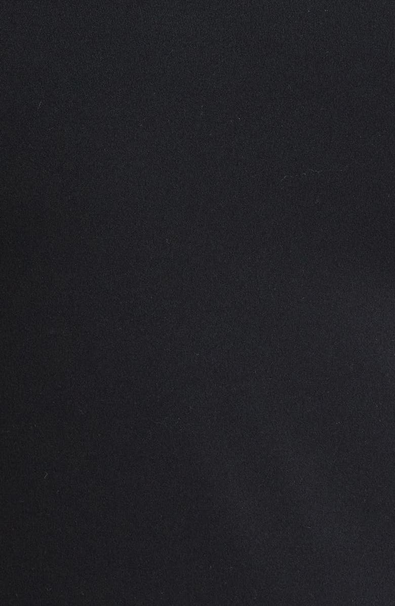 MPG Cloud Off the Shoulder Drawstring Detail Top, Alternate, color, Black