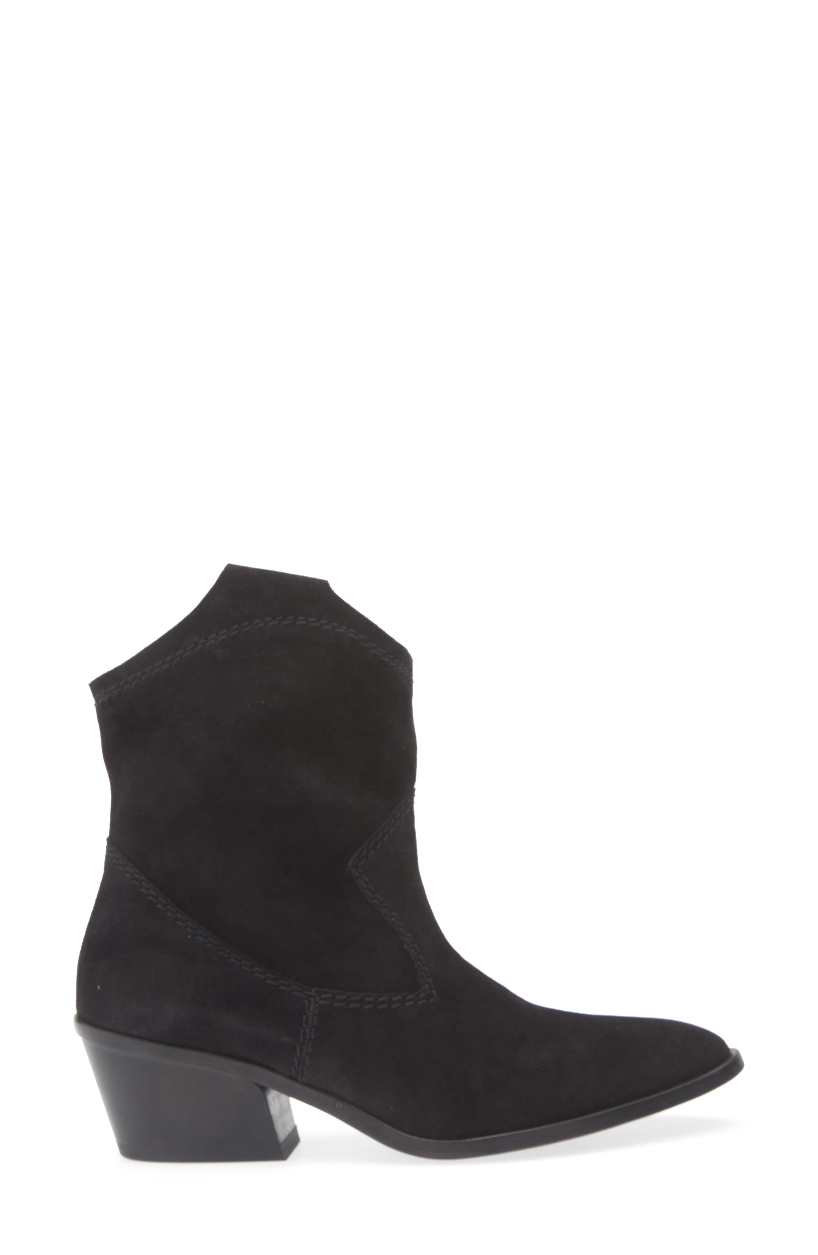 Pedro Garcia Arkansas Western Boot, Alternate, color, Black Velour
