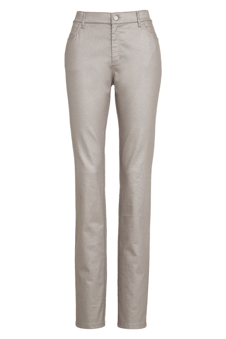 Curvy Fit Skinny Jeans, Alternate, color, SILVER
