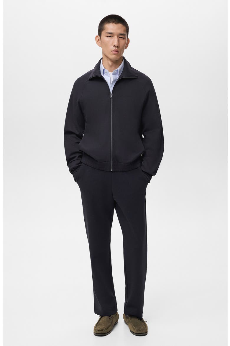 Knit Drawstring Pants, Alternate, color, NAVY