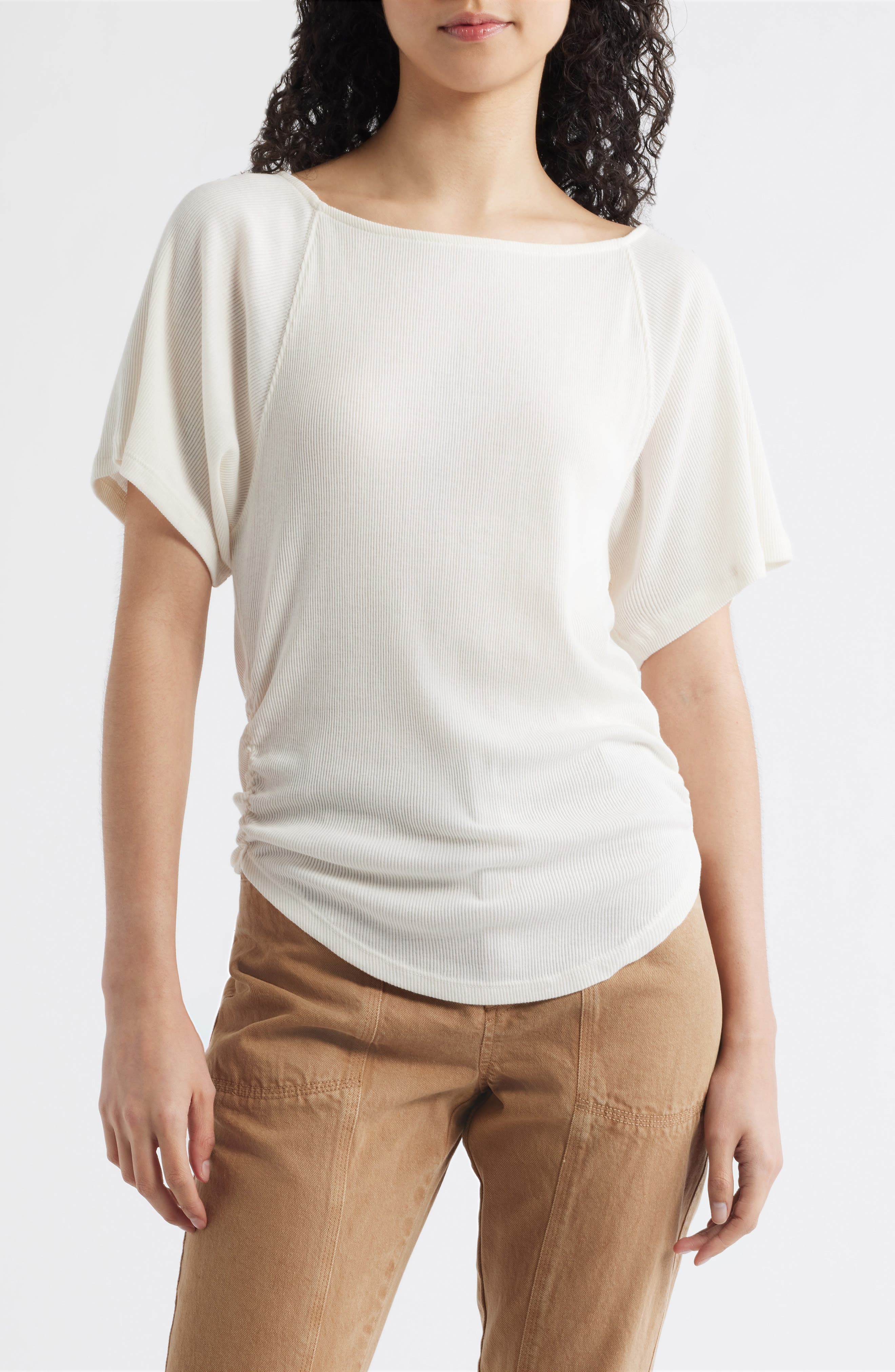 Free People Lucy Off-the-Shoulder T-Shirt