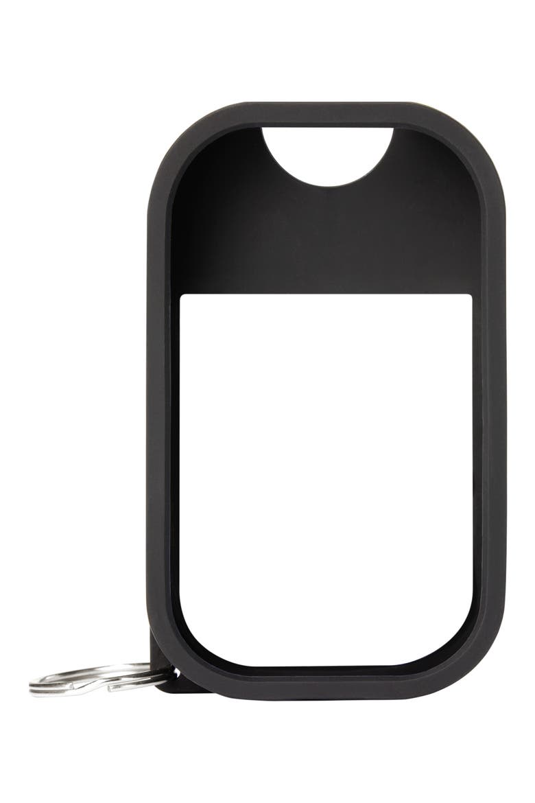 Hand Sanitizer Mist Case, Main, color, JET BLACK