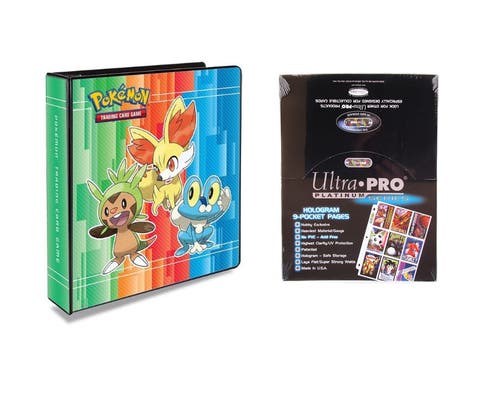 Pokémon 2" 3Ring Binder Card Album W/ 9Pocket Sheets