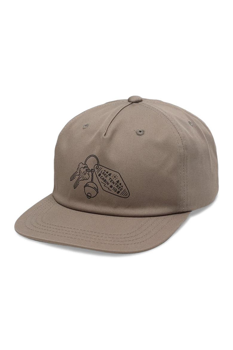 Lake Getaway Apex Hat, Main, color, Clay/Meteorite Black