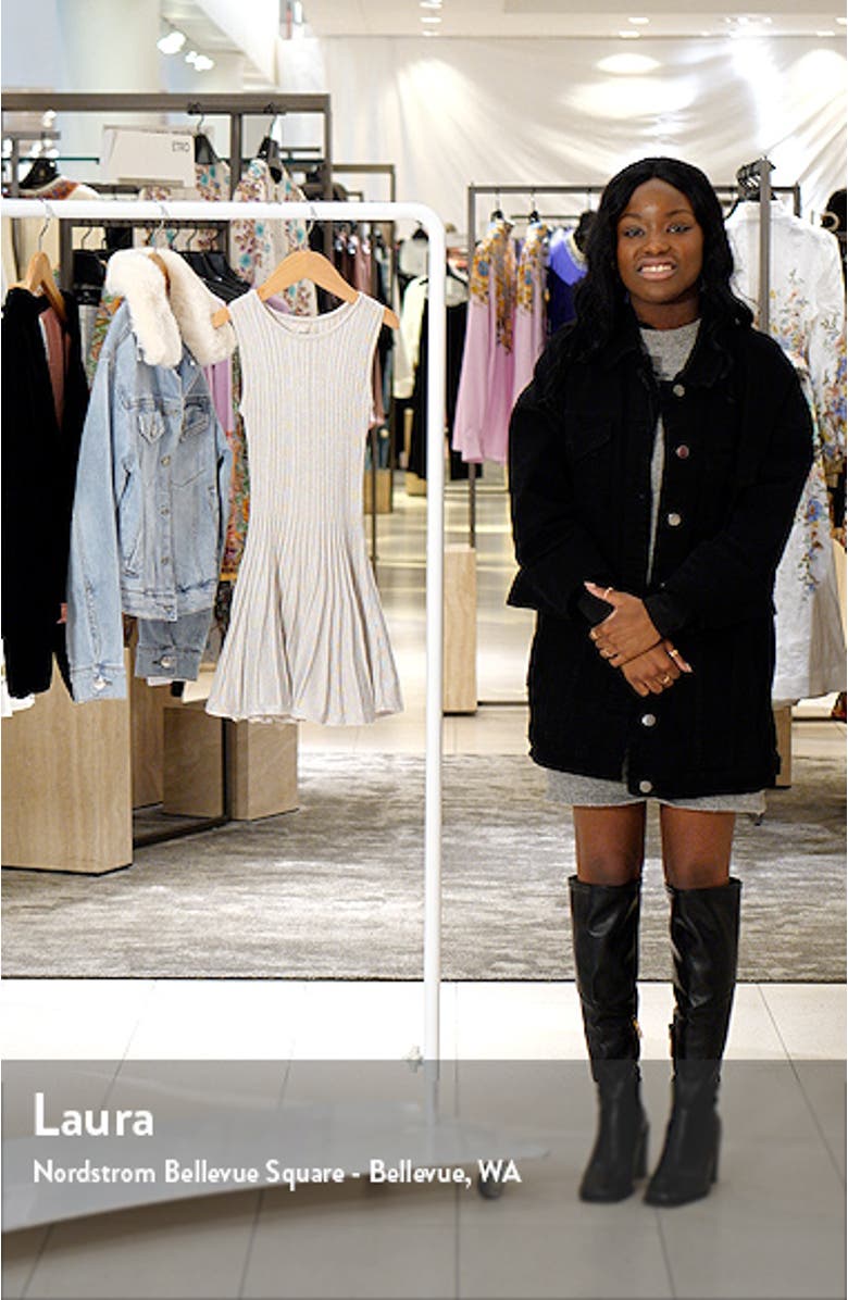 Kids' Ombré Fit & Flare Sweater Dress, sales video thumbnail