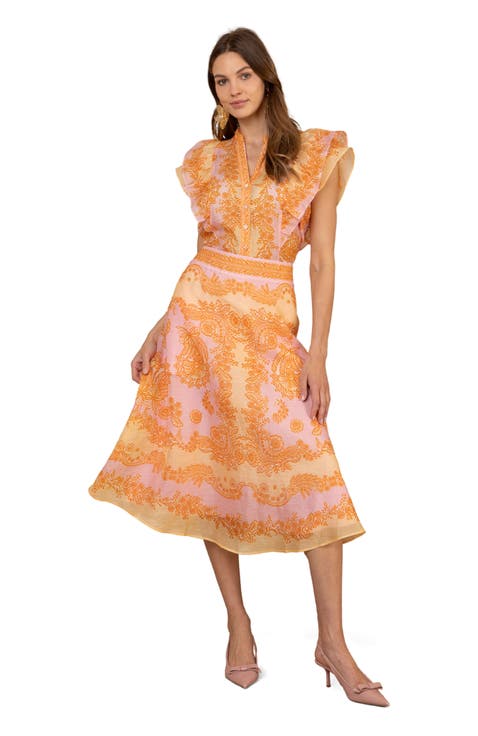 Winslow Linen Organza Skirt