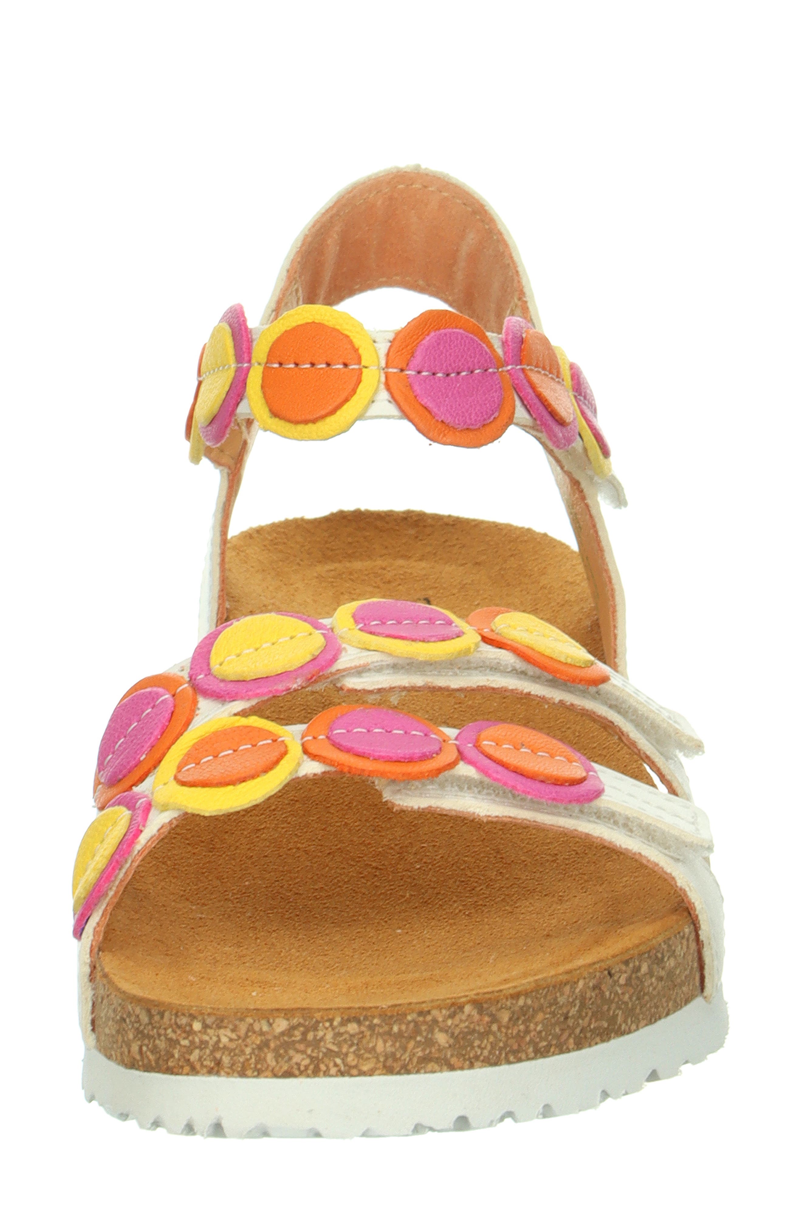 Think! Koak Ankle Strap Sandal, Alternate, color, Bianco/Kombi