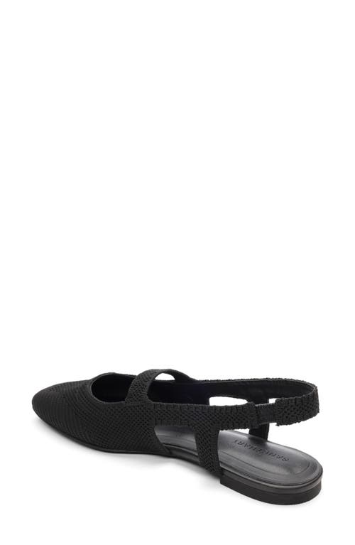Sanctuary Klara Slingback Flat In Black