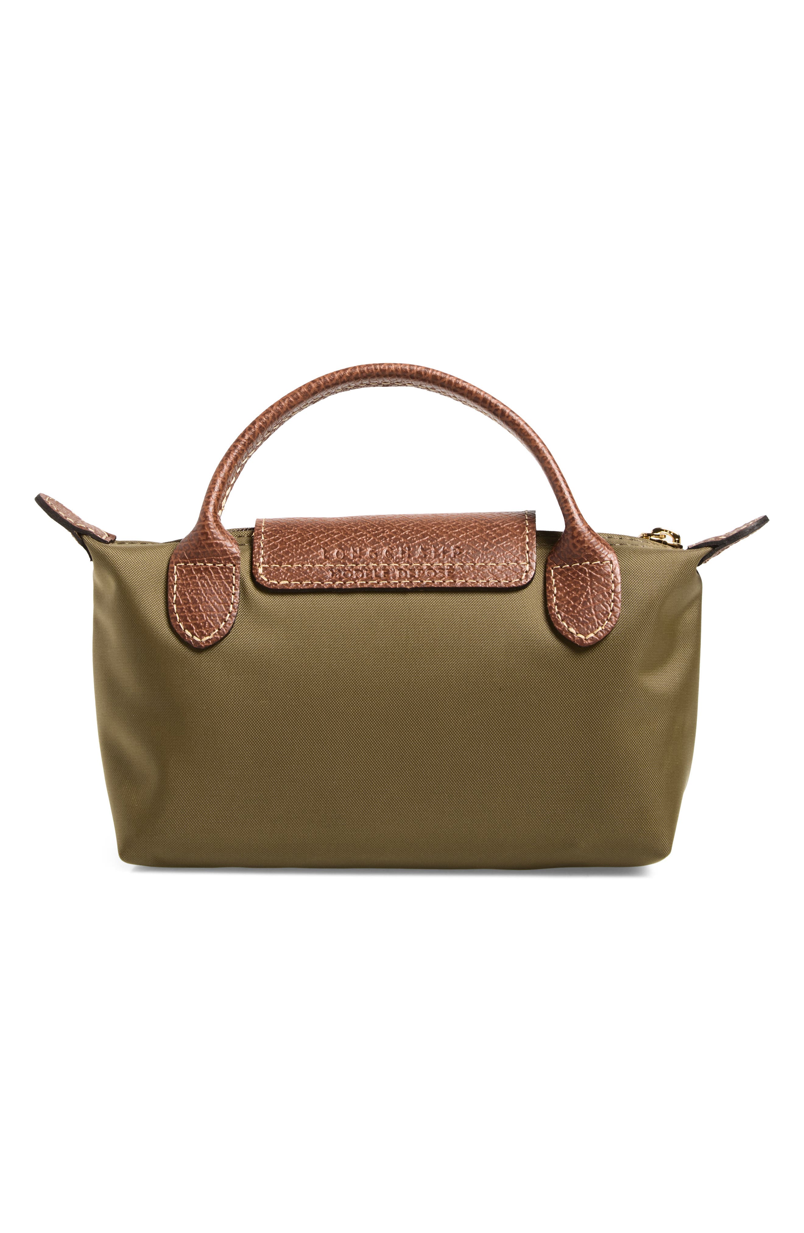 Le Pliage Cosmetics Case, Alternate, color, OLIVE