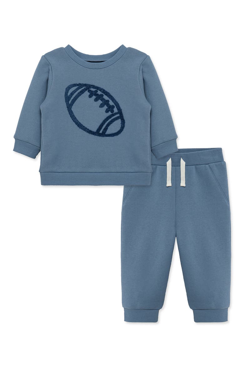 Kids' Football Sweatshirt & Joggers Set, Main, color, BLUE