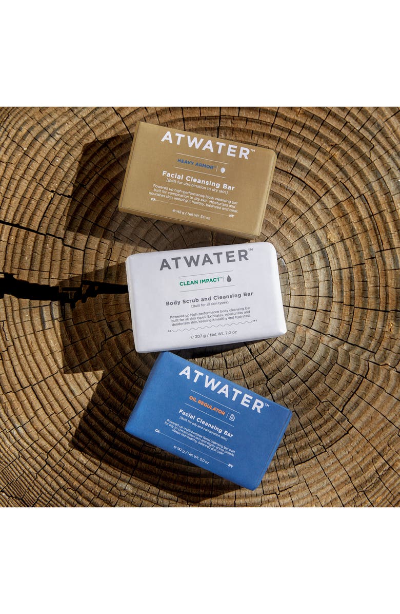 ATWATER Oil Regulator Facial Cleansing Bar, Alternate, color, 