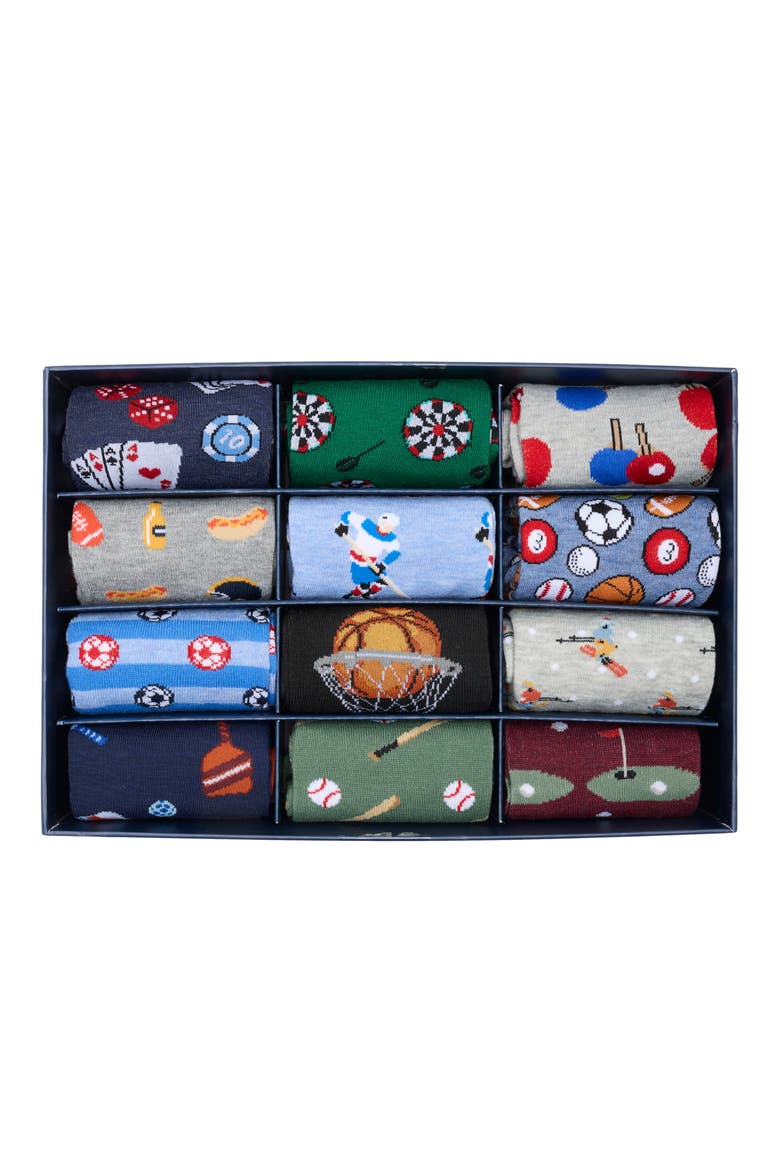 12-Pack Days of Sports Box Set, Alternate, color, BLUE MULTI
