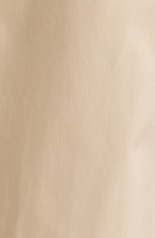 London Fog Oversize Single Breasted Hooded Raincoat In Neutral