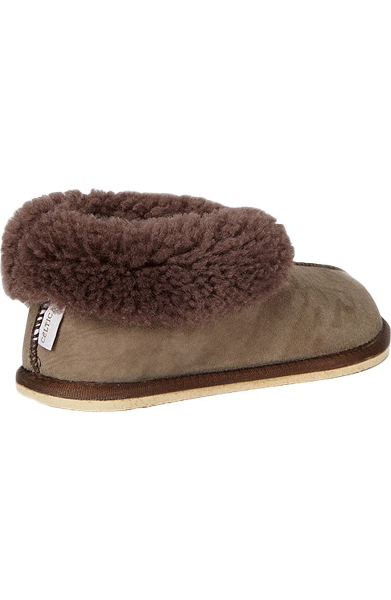 Celtic
Co. Ladies
Shearling Bootee Slippers, Alternate, color, Vole