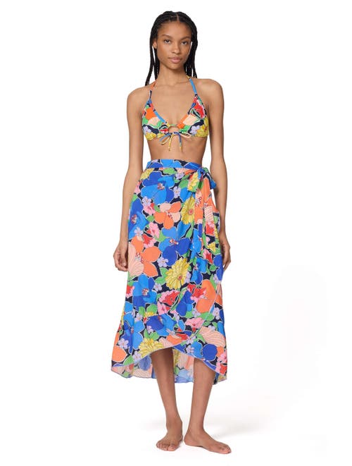 Kate Spade New York Side Tie Ruffle Pareo