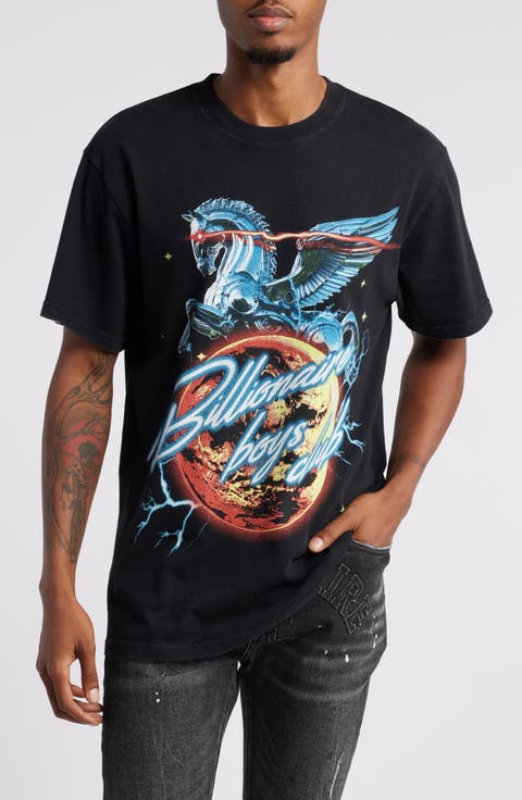 Equuleus Cotton Graphic T-Shirt