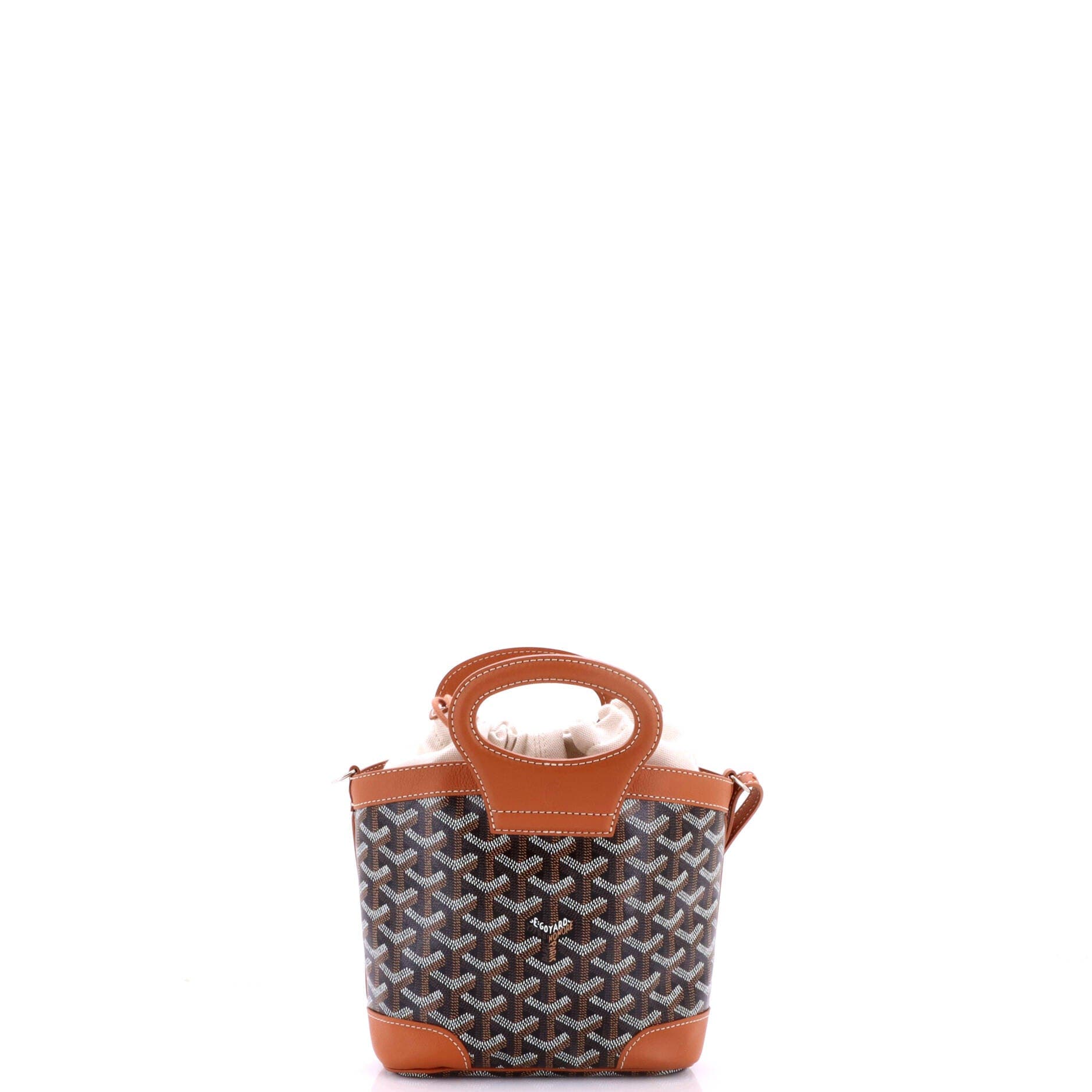 Beluga Bag Coated Canvas Mini, Alternate, color, Brown
