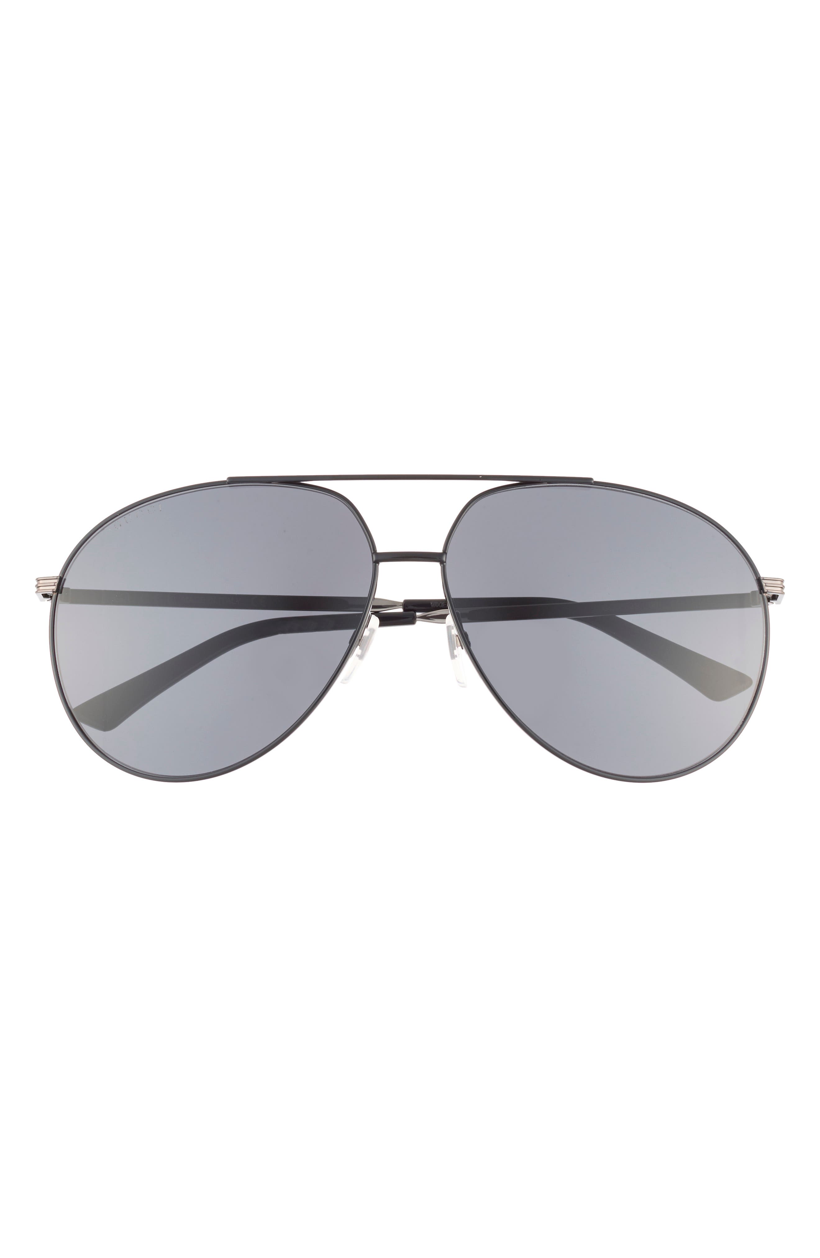 Gucci Novelty 64mm Aviator Sunglasses