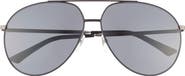 Gucci Novelty 64mm Aviator Sunglasses