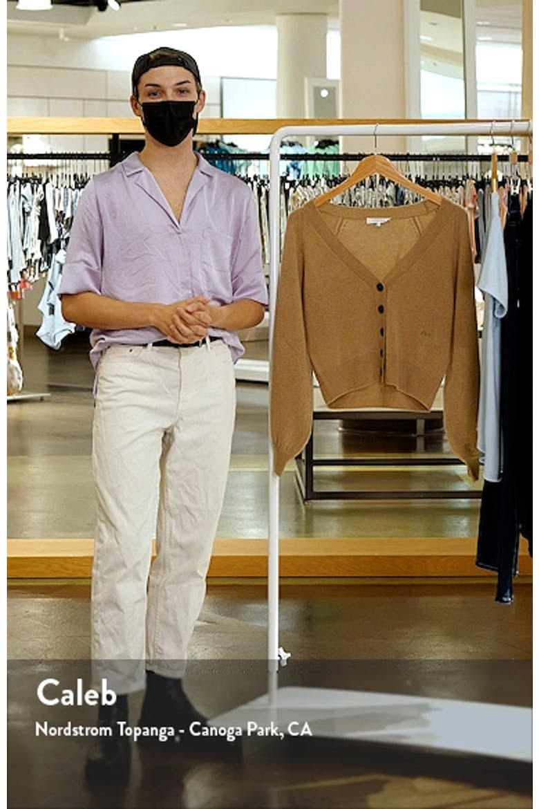 Linked Cashmere Cardigan video