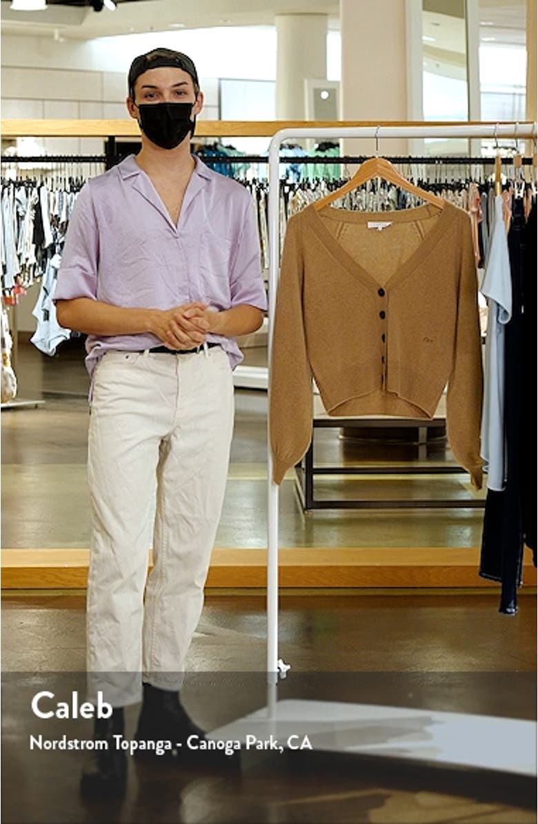 Linked Cashmere Cardigan, sales video thumbnail