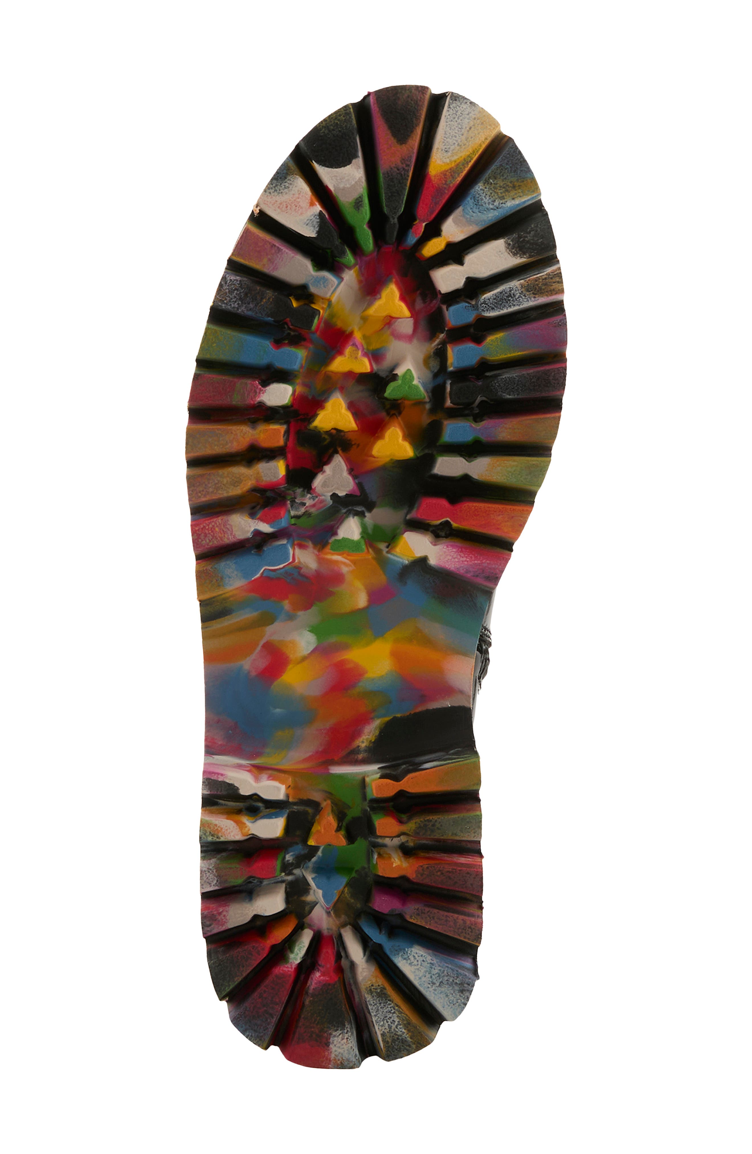 Spring Step Mistique Waterproof Combat Boot, Alternate, color, Black Patent