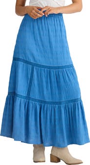 Talisman the Label Aurora Tiered Maxi Skirt