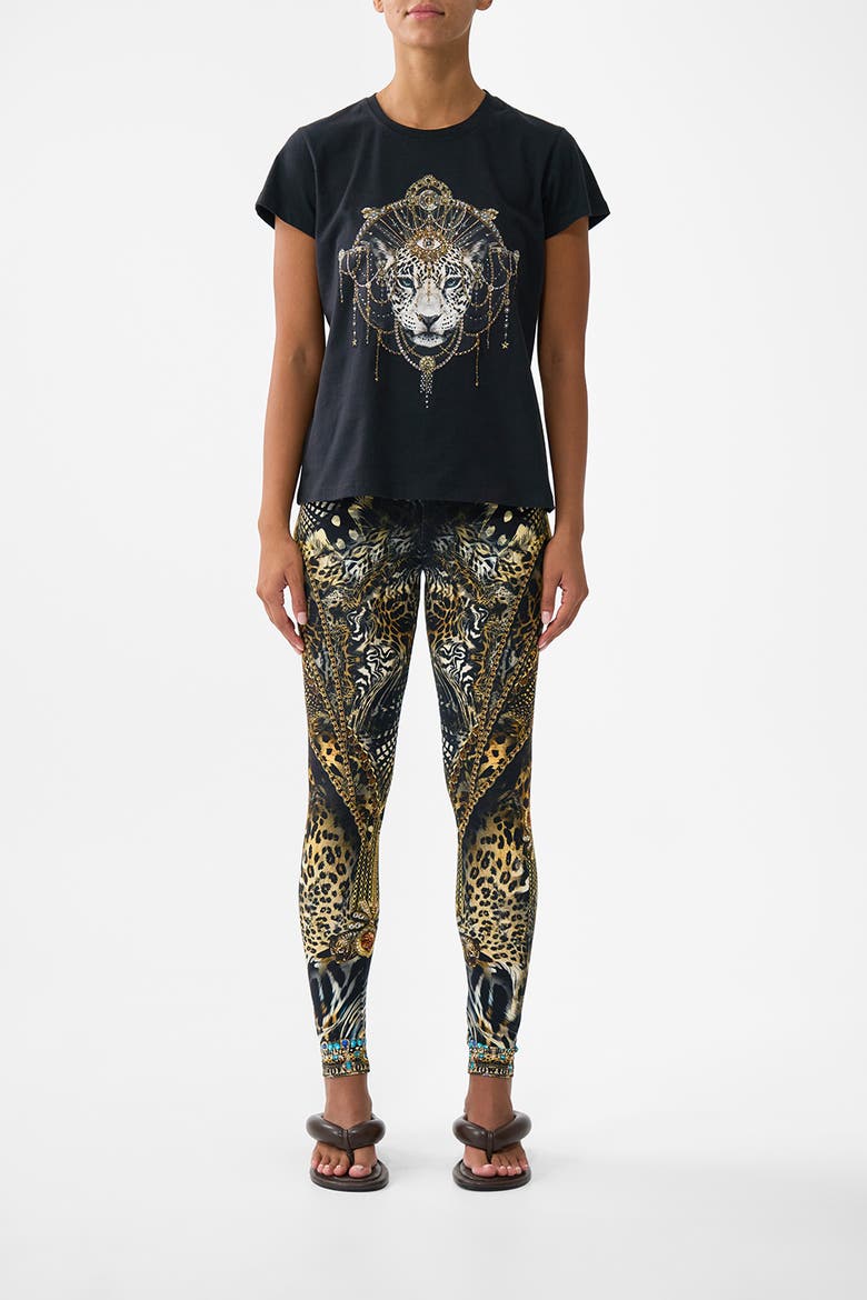 Leggings, Main, color, Feline Folklore
