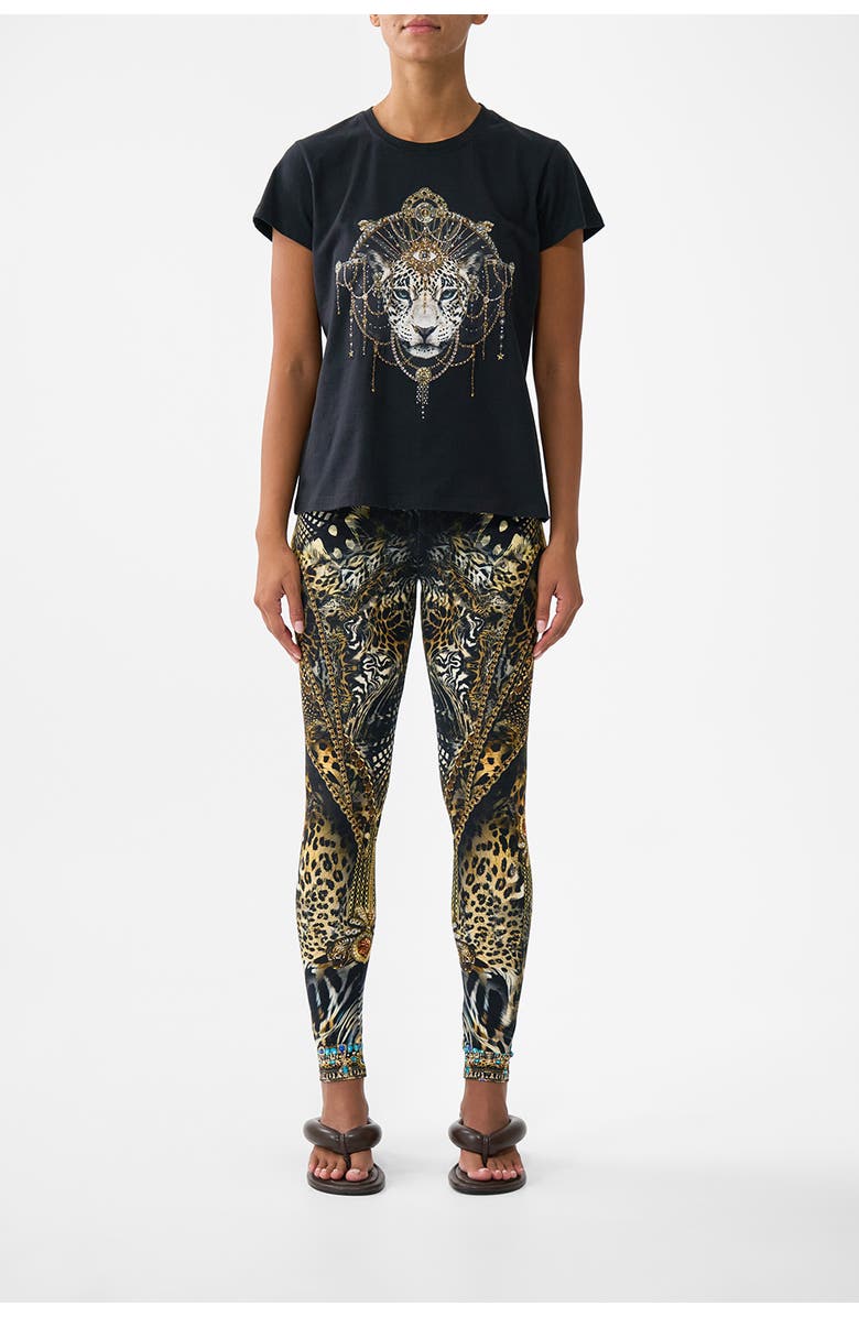 Camilla Leggings, Main, color, Feline Folklore
