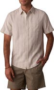 The Normal Brand Freshwater Short Sleeve Button-Up Shirt