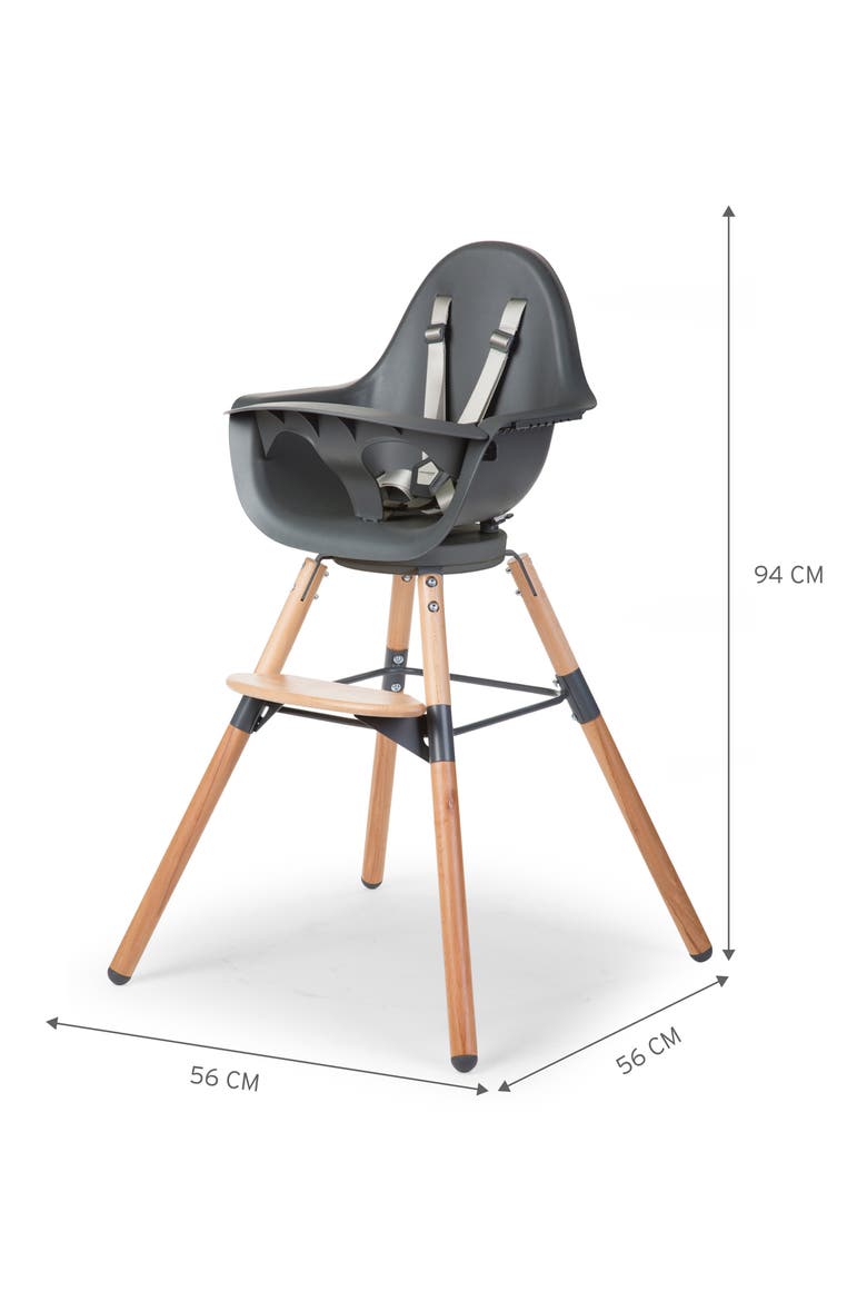 Evolu One.80° High Chair, Alternate, color, ANTHRACITE